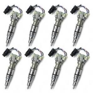 Warren Diesel Fuel Injectors, Ford (2003-10) 6.0L Power Stroke, set of 8 (Stock) with New Spool Valves Questions & Answers