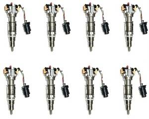 Warren Diesel Fuel Injectors, Ford (2003-10) 6.0L Power Stroke, set of 8 155cc (stock nozzle) Questions & Answers