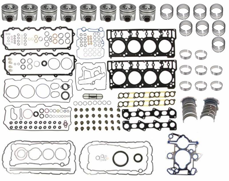 MAHLE Clevite Complete Engine Overhaul Kit for Ford (2004.5-10) 6.0L Power Stroke (20mm Dowels) Questions & Answers