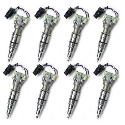 Warren Diesel Fuel Injectors, Ford (2003-10) 6.0L Power Stroke, set of 8 (Stock) with New Spool Valves Questions & Answers