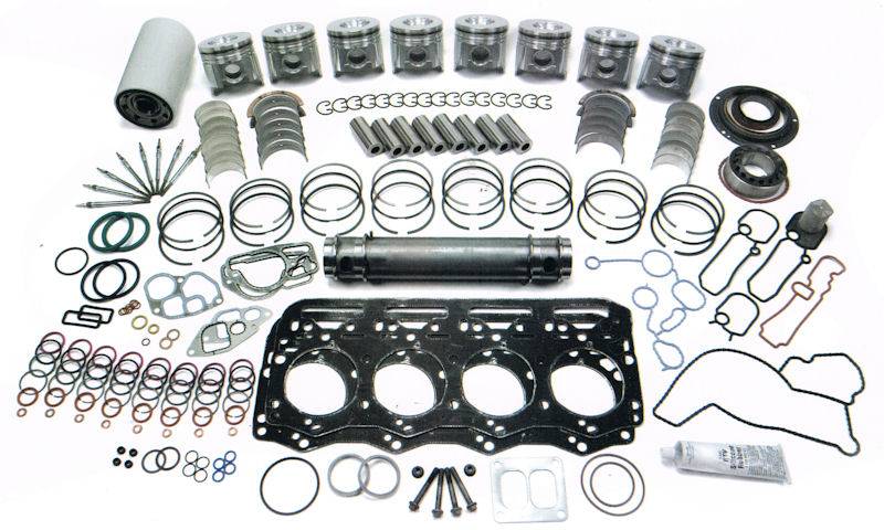 Ford Motorcraft Overhaul Kit, Ford (1994-03) 7.3L Power Stroke, 0.01 Over Sized Pistons Questions & Answers