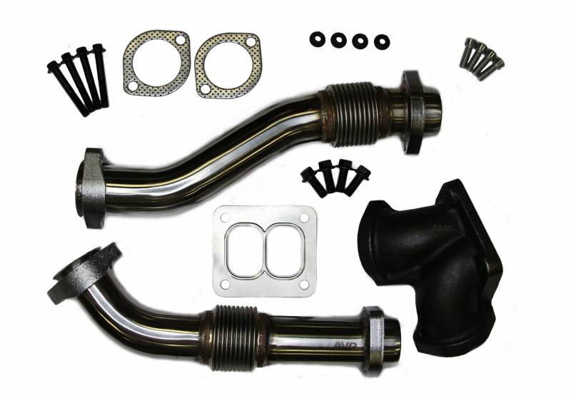 AVP Bellowed Stainless Up-Pipe Kit, Ford (1994-97) 7.3L Power Stroke Questions & Answers