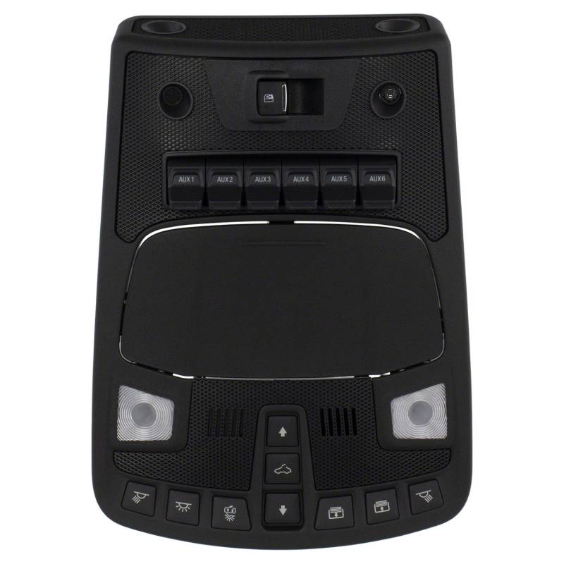 Ford Motorcraft Overhead Console, Ford (2017-21) Super Duty (with upfitter switches - Ebony/Black) Questions & Answers