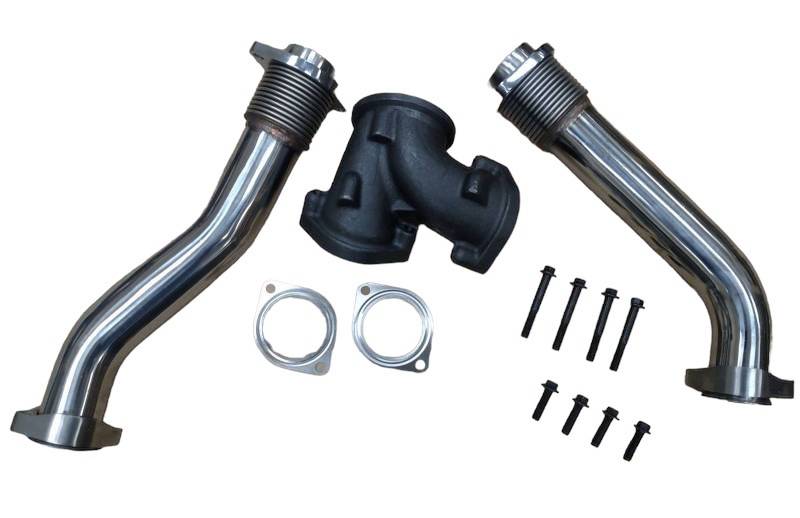 AVP Bellowed Stainless Up-Pipe Kit, Ford (1999.5-03) 7.3L Power Stroke Questions & Answers