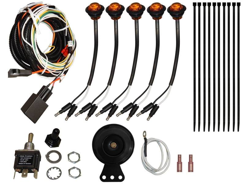 Kawasaki Mule Pro Plug & Play Turn Signal Kit (Toggle Switch and Dash Horn) Questions & Answers