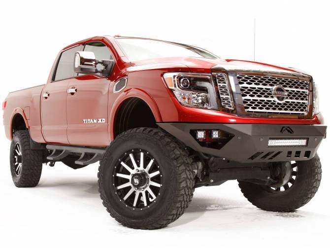 Fab Fours Vengeance Front Bumper, Nissan (2016-18) Titan XD Questions & Answers