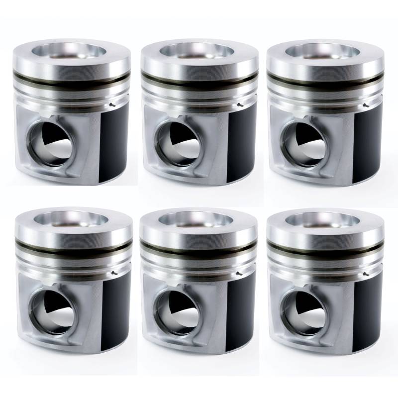 Mahle Motorsports Piston set, (1988-98) Dodge 5.9L Cummins, 0.040 over (Performance Cast) w/ 0.150 Questions & Answers