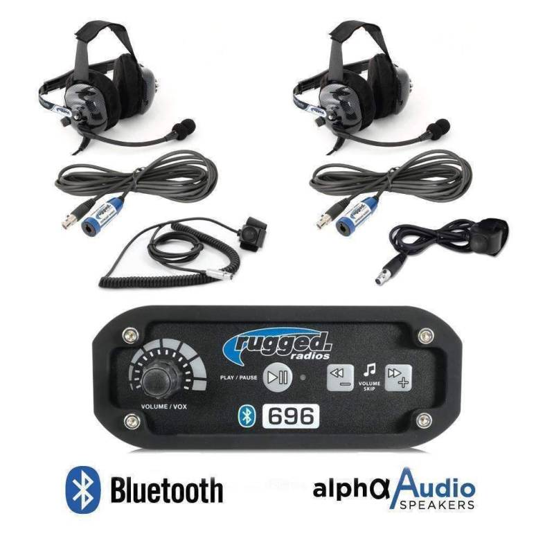 Rugged Radios 2 Person Bluetooth Intercom System with Ultimate OTU Headsets Questions & Answers