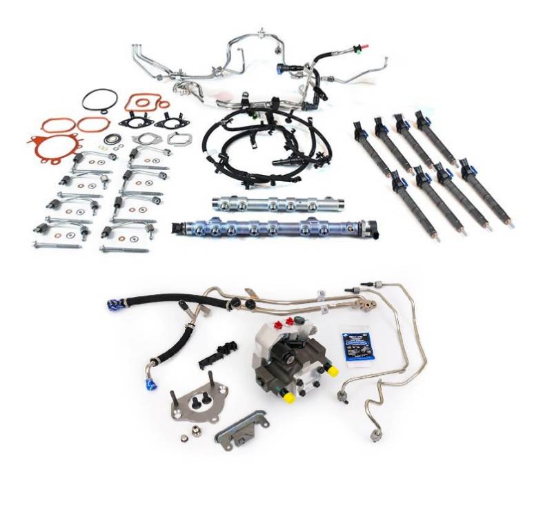 Are the "OE Bosch fuel injectors" remanufactured within this BOSCH/MOTORCRAFT/DCR FUEL SYSTEM CONTAMINATION kit?